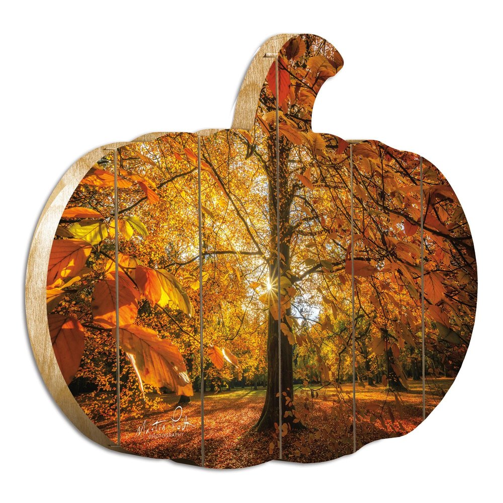 Autumn Leaves Unframed Print Wall Art HomeRoots