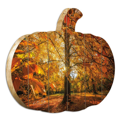 Autumn Leaves Unframed Print Wall Art HomeRoots