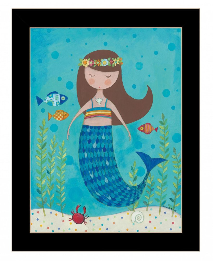 Under the Sea 5 Black Framed Print Wall Art HomeRoots