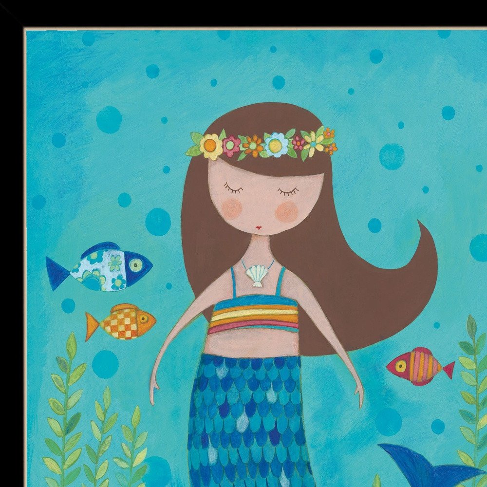 Under the Sea 5 Black Framed Print Wall Art HomeRoots
