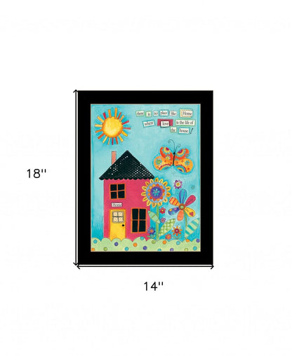 No Place Like Home 3 Black Framed Print Wall Art HomeRoots