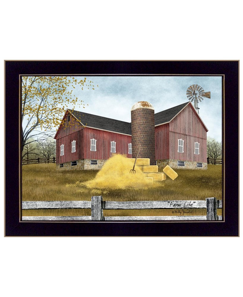 Farm Life 3 Black Framed Print Wall Art — view 6