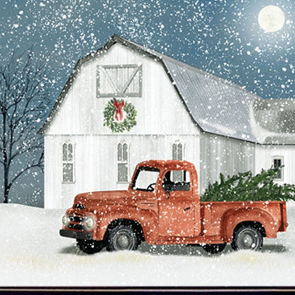 Wintry Weather 1 Black Framed Print Wall Art HomeRoots