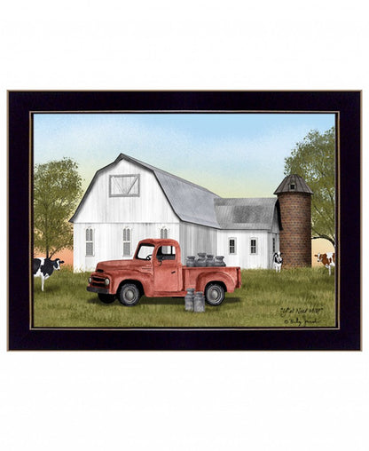 YAll Need Milk 3 Black Framed Print Wall Art HomeRoots