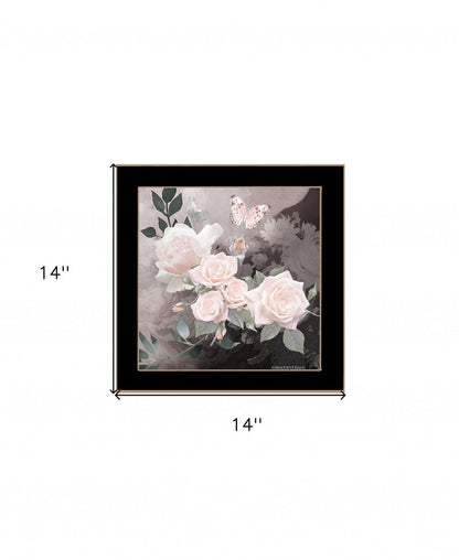 Noir Roses 1 Black Framed Print Wall Art HomeRoots