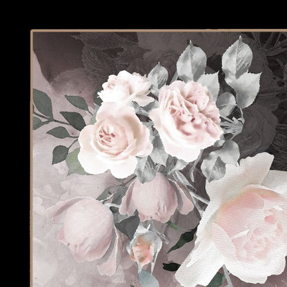 Noir Roses IV 3 White Framed Print Wall Art HomeRoots