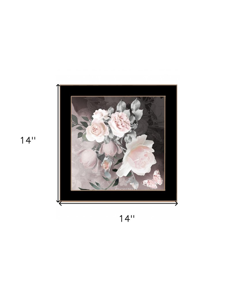 Noir Roses IV 3 White Framed Print Wall Art HomeRoots