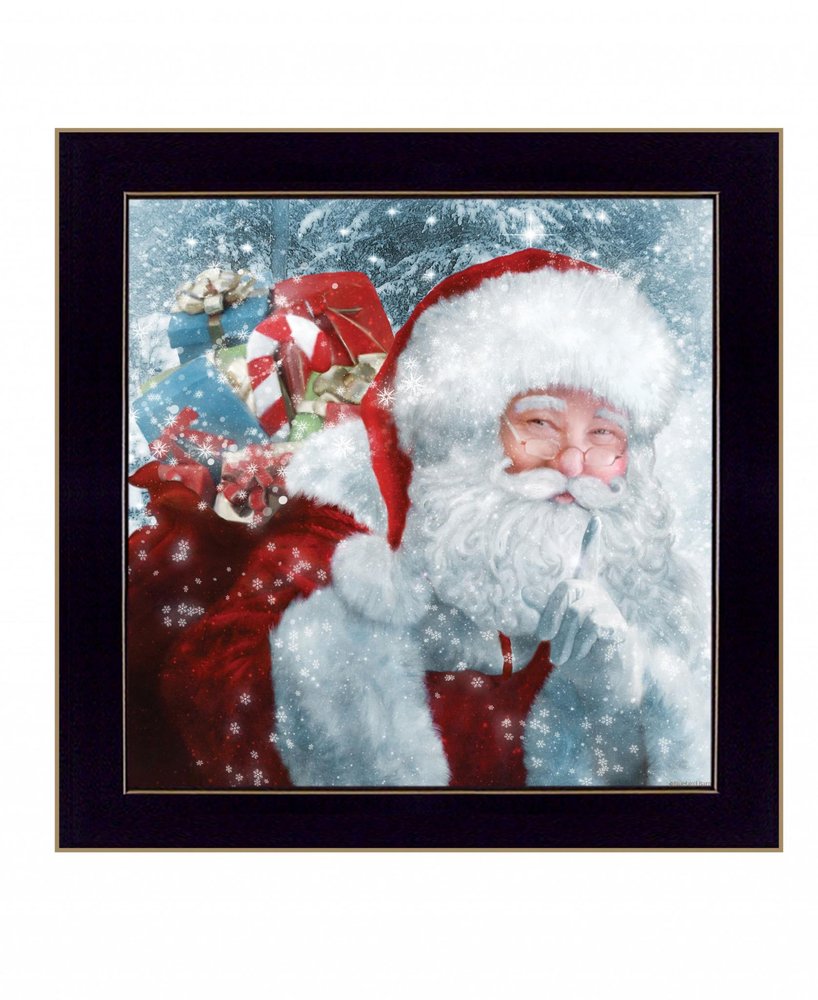 Santas Presents 2 White Framed Print Wall Art — view 6