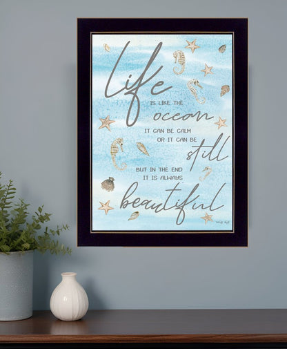 Life is Like 1 Black Framed Print Wall Art HomeRoots