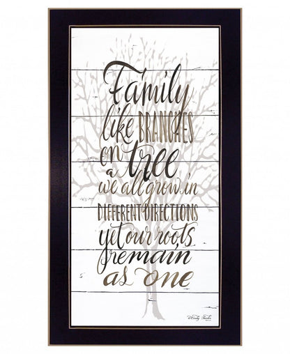 Family 3 Black Framed Print Wall Art HomeRoots