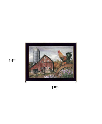 Good Morning Vermont 1 Black Framed Print Wall Art HomeRoots