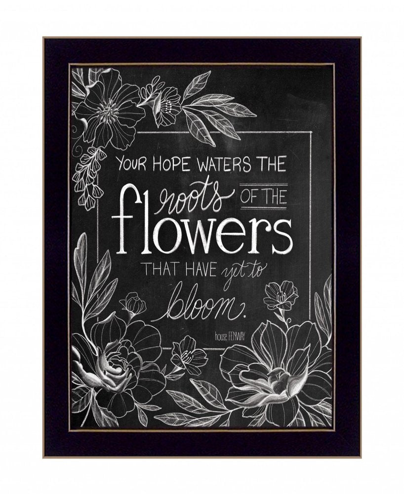 Yet to Bloom 2 Black Framed Print Wall Art — view 2