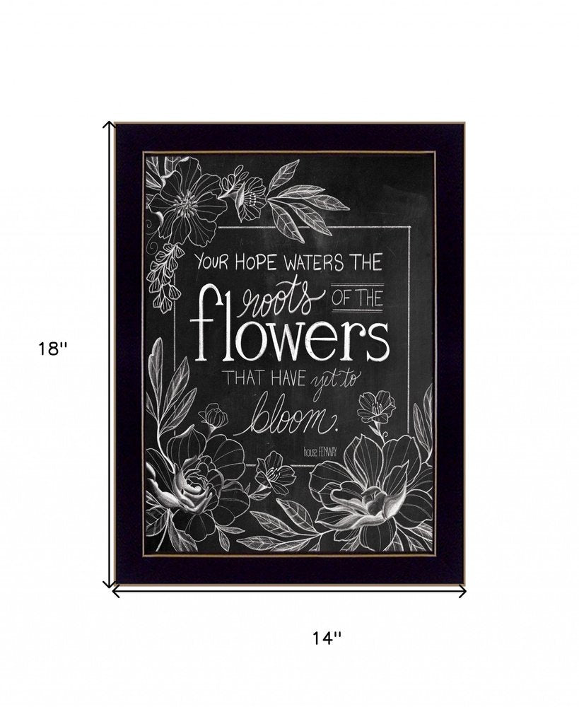 Yet to Bloom 2 Black Framed Print Wall Art HomeRoots
