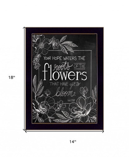 Yet to Bloom 2 Black Framed Print Wall Art HomeRoots