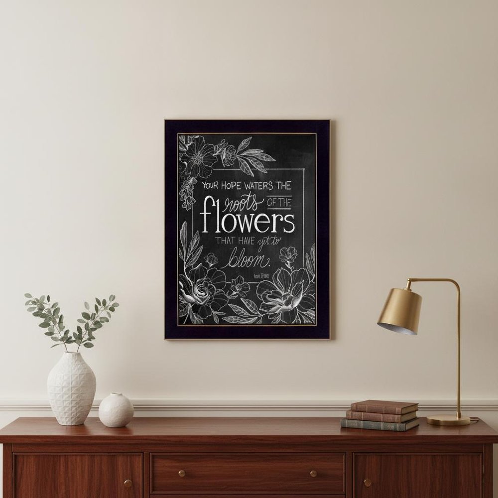 Yet to Bloom 2 Black Framed Print Wall Art HomeRoots