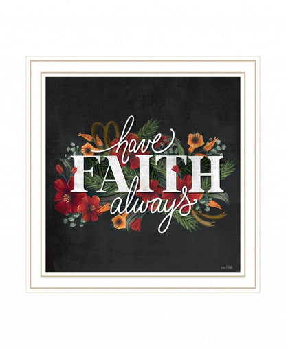 Have Faith 1 White Framed Print Wall Art HomeRoots