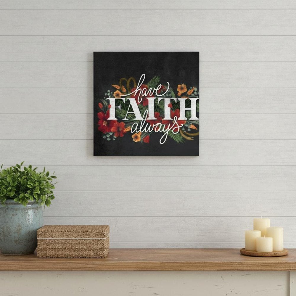 Have Faith 1 White Framed Print Wall Art HomeRoots