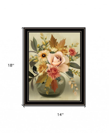 Autumn Bouquet 1 Black Framed Print Wall Art HomeRoots