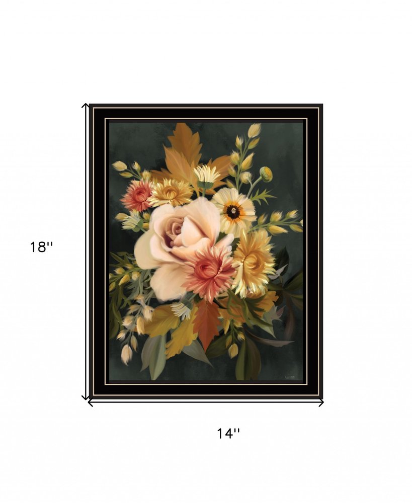 Romantic Autumn I 1 Black Framed Print Wall Art HomeRoots