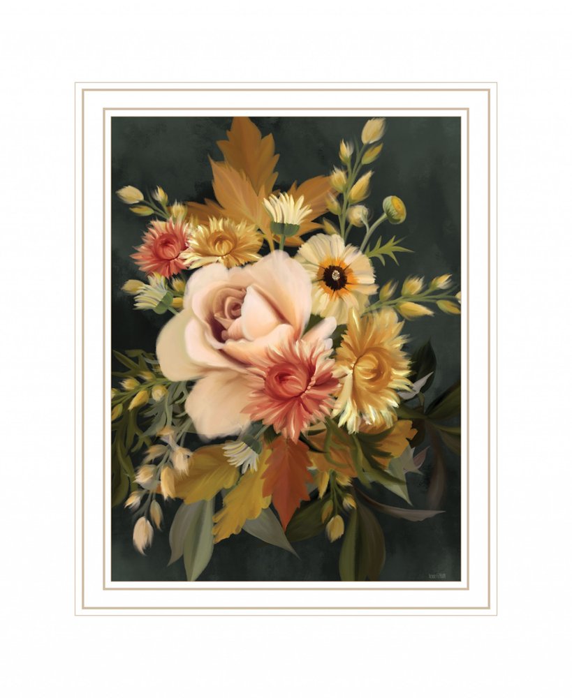 Romantic Autumn I 2 White Framed Print Wall Art HomeRoots