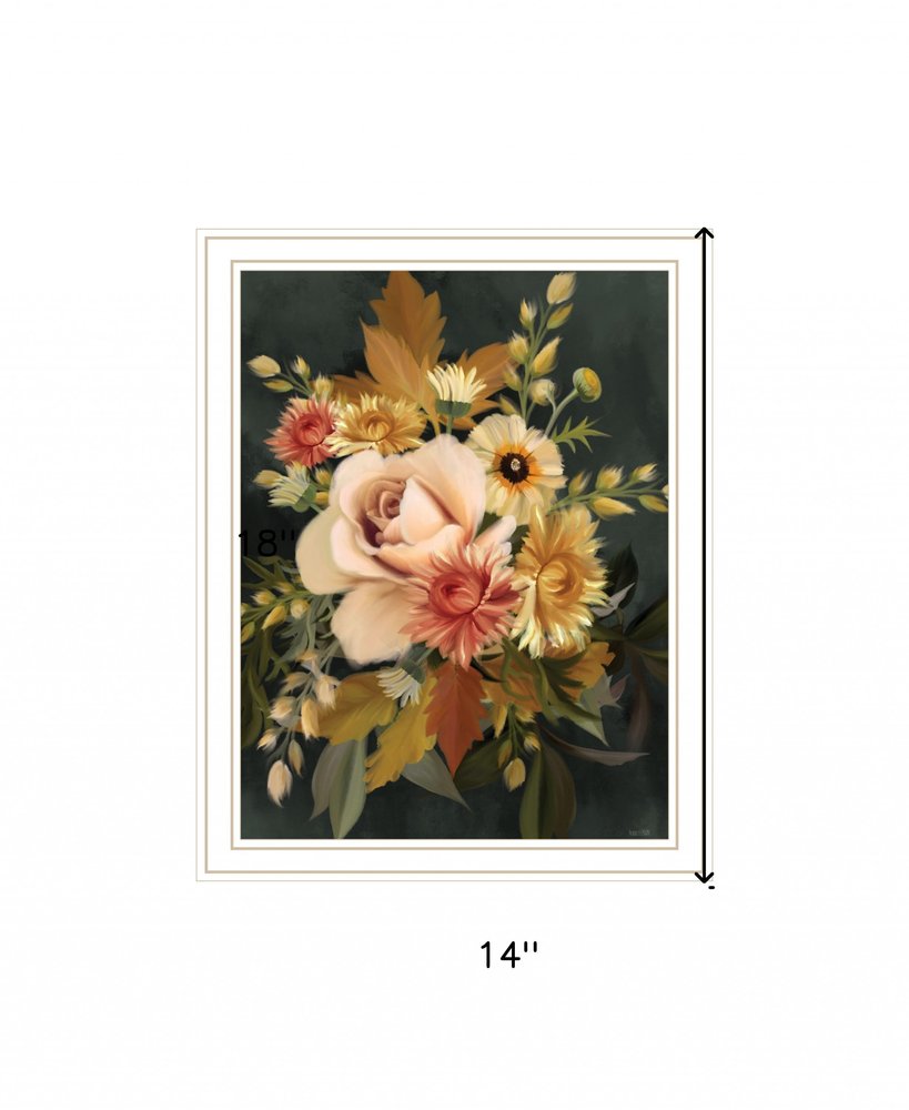 Romantic Autumn I 2 White Framed Print Wall Art HomeRoots