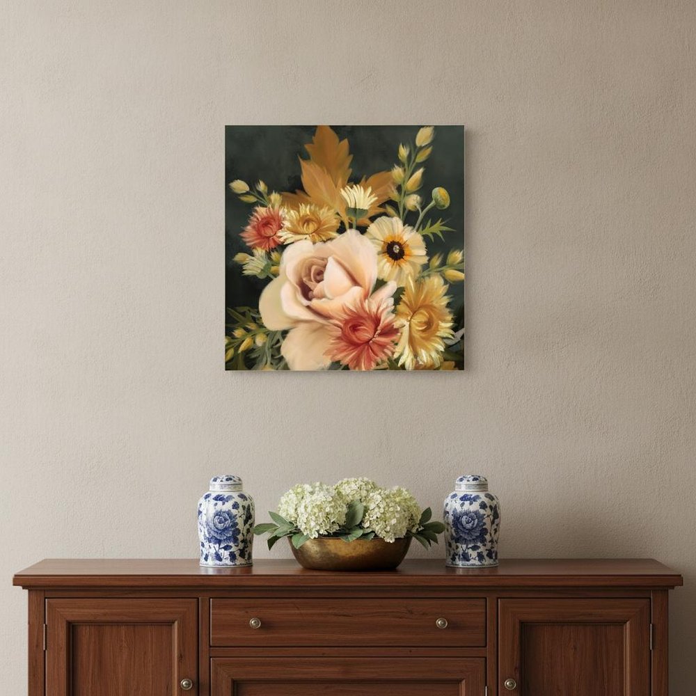 Romantic Autumn I 2 White Framed Print Wall Art HomeRoots