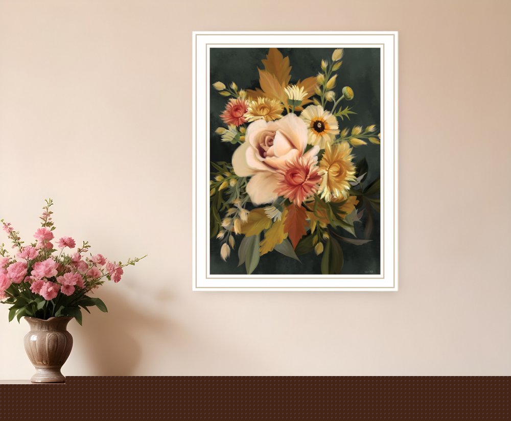 Romantic Autumn I 2 White Framed Print Wall Art HomeRoots