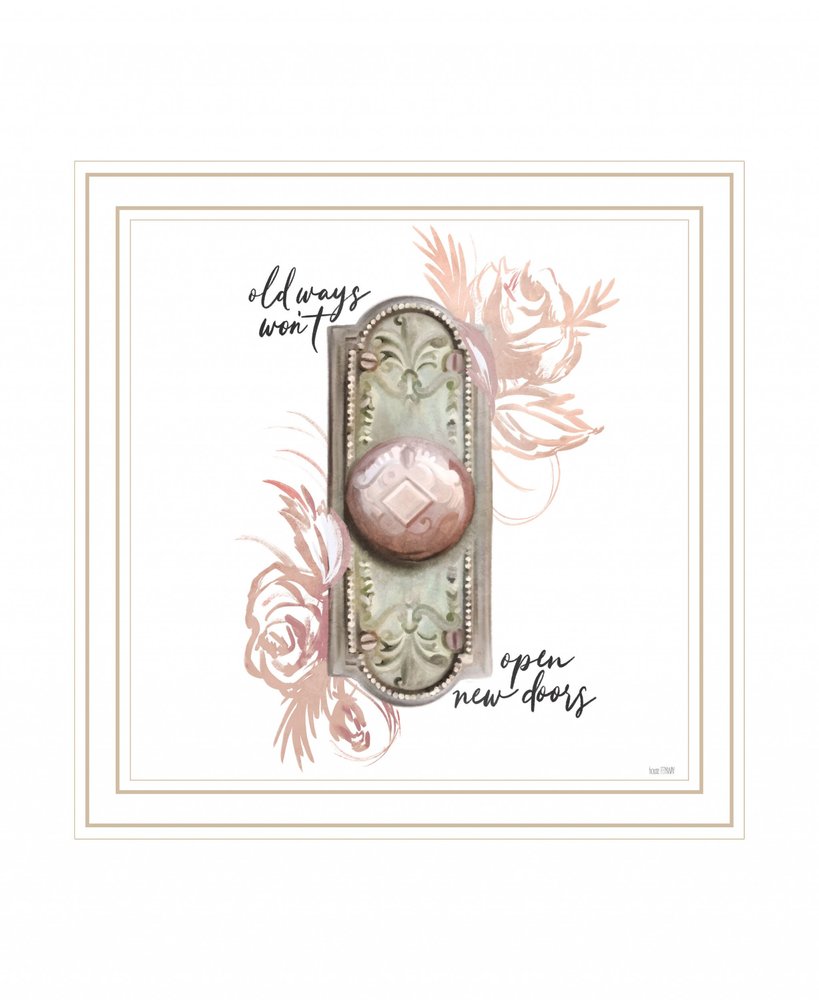 Old Ways in Blush 2 White Framed Print Wall Art HomeRoots