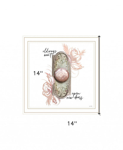 Old Ways in Blush 2 White Framed Print Wall Art HomeRoots