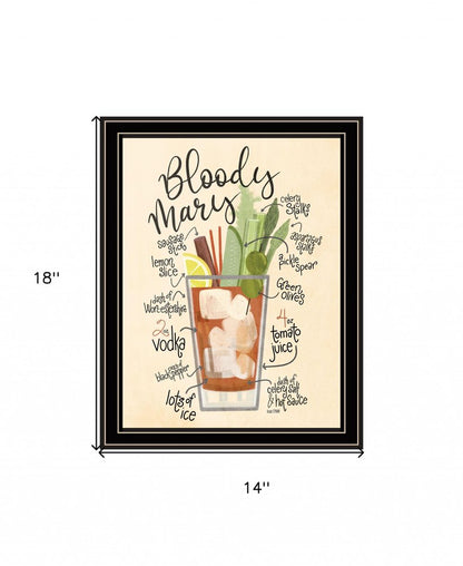Bloody Mary 1 Black Framed Print Wall Art HomeRoots