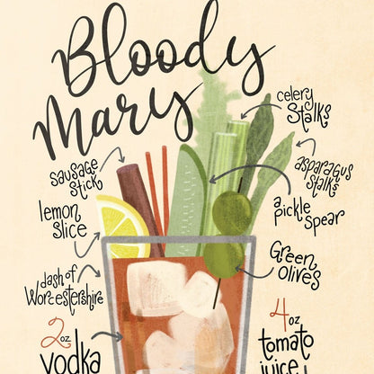 Bloody Mary 1 Black Framed Print Wall Art HomeRoots