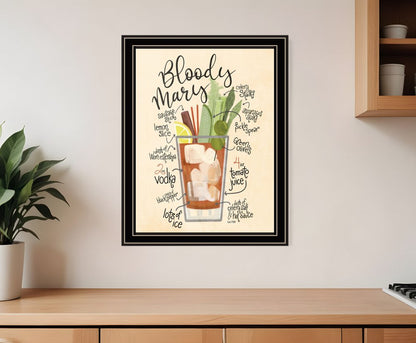 Bloody Mary 1 Black Framed Print Wall Art HomeRoots