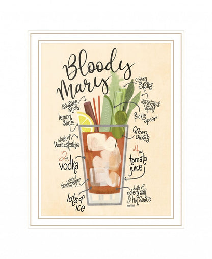 Bloody Mary 2 White Framed Print Wall Art HomeRoots