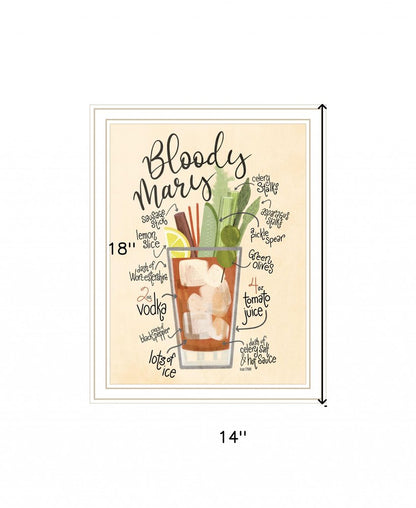 Bloody Mary 2 White Framed Print Wall Art HomeRoots