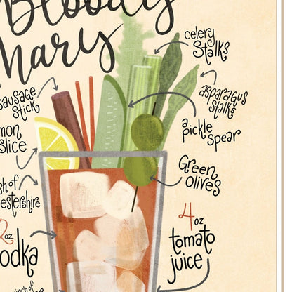 Bloody Mary 2 White Framed Print Wall Art HomeRoots