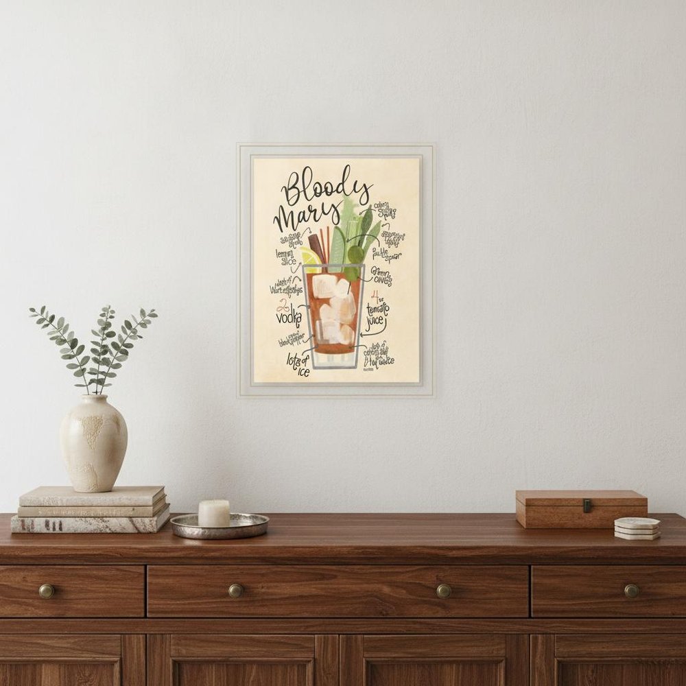 Bloody Mary 2 White Framed Print Wall Art HomeRoots