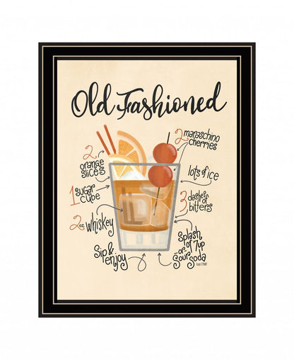 Old Fashioned 1 Black Framed Print Wall Art HomeRoots