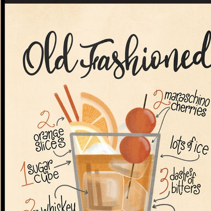 Old Fashioned 1 Black Framed Print Wall Art HomeRoots