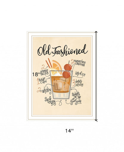 Old Fashioned 2 White Framed Print Wall Art HomeRoots