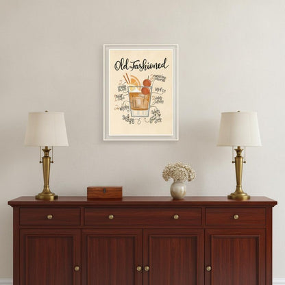 Old Fashioned 2 White Framed Print Wall Art HomeRoots