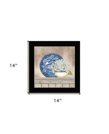 Farmhouse Blues I 1 Black Framed Print Wall Art HomeRoots