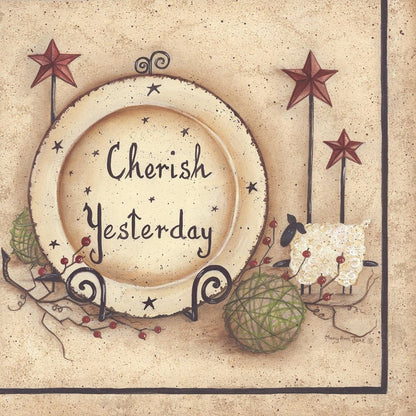Cherish Yesterday 2 Black Framed Print Wall Art HomeRoots