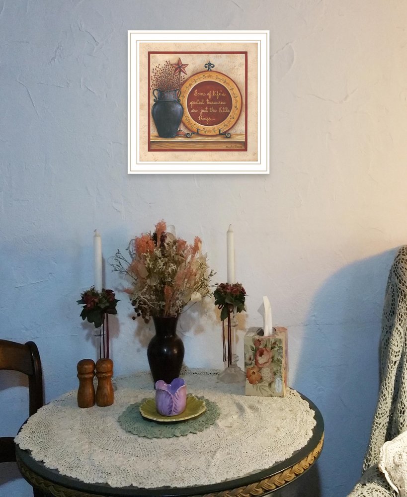 Greatest Treasures 3 White Framed Print Wall Art HomeRoots
