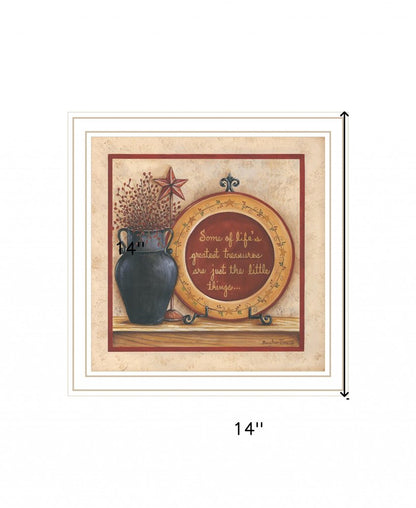 Greatest Treasures 3 White Framed Print Wall Art HomeRoots