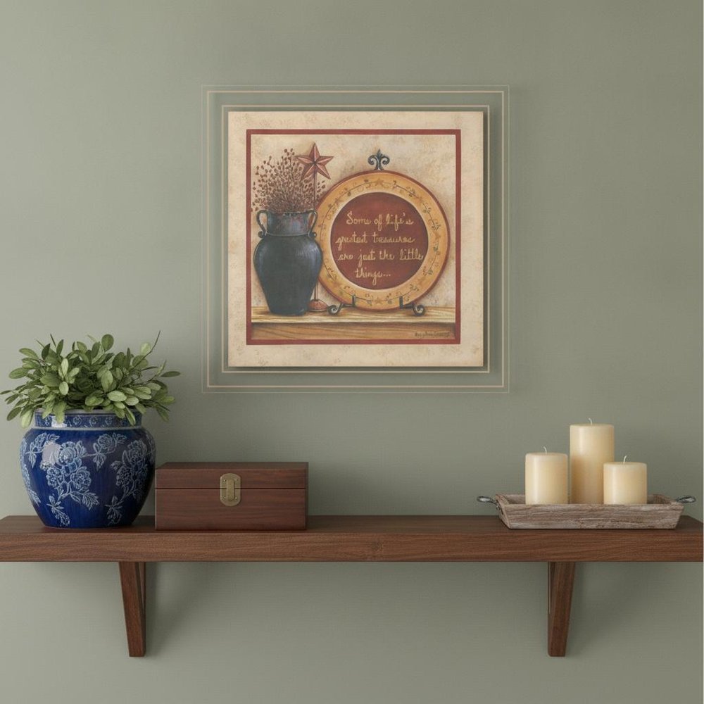 Greatest Treasures 3 White Framed Print Wall Art HomeRoots