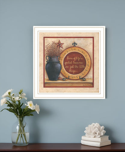 Greatest Treasures 3 White Framed Print Wall Art HomeRoots