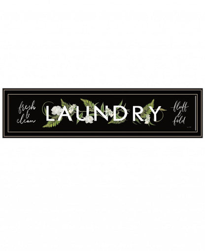 Laundry Fresh and Clean 1 Black Framed Print Bathroom Wall Art HomeRoots
