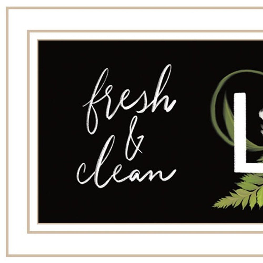 Laundry Fresh and Clean 2 White Framed Print Bathroom Wall Art HomeRoots