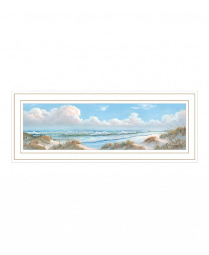 Seascape I 3 White Framed Print Wall Art HomeRoots