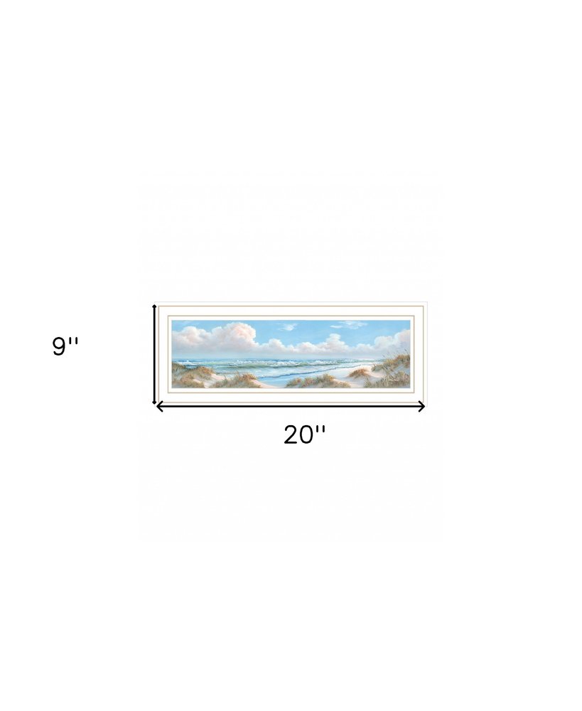 Seascape I 3 White Framed Print Wall Art HomeRoots